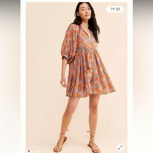 Sundry floral shift dress